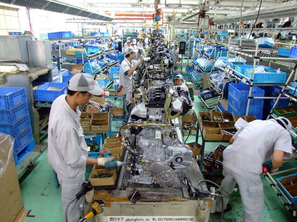 工業(yè)生產(chǎn)工廠工人圖片